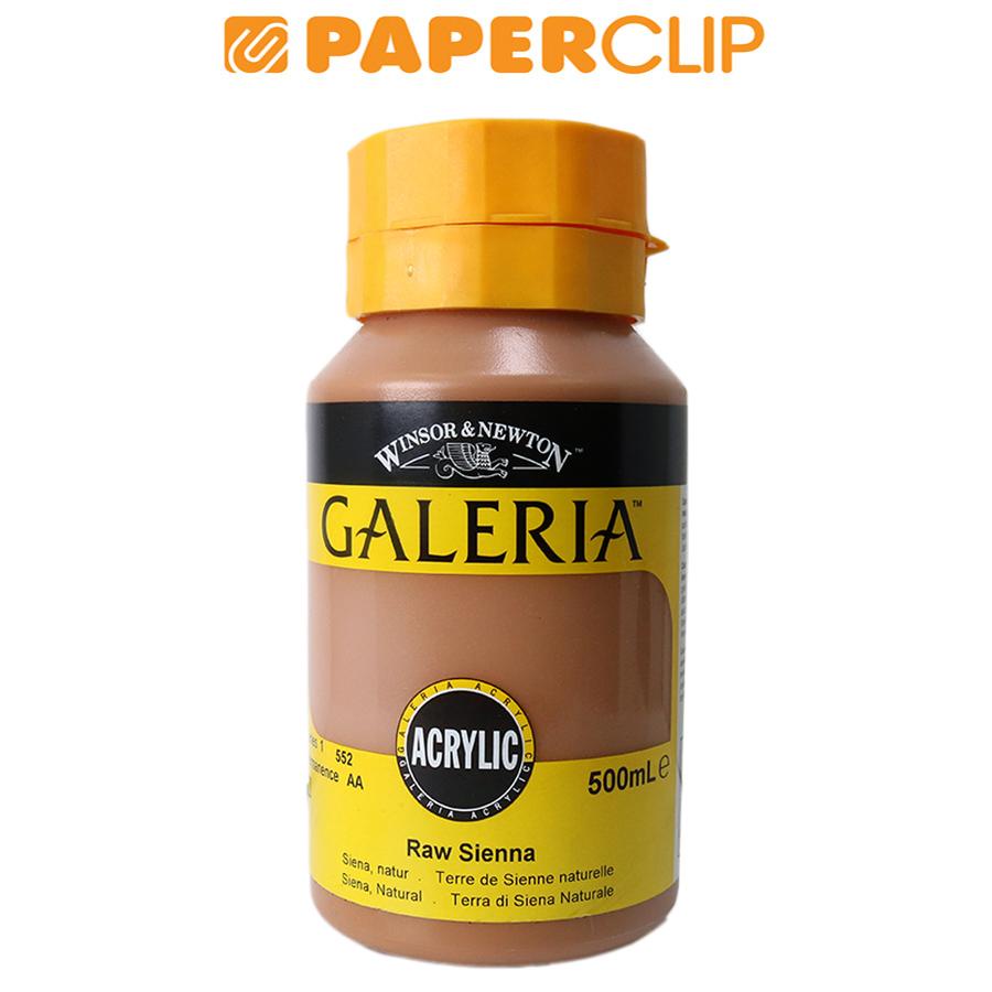 

CAT ACRYLIC WINSOR & NEWTON GALERIA 500ML 2150552GAC RAW SIENNA