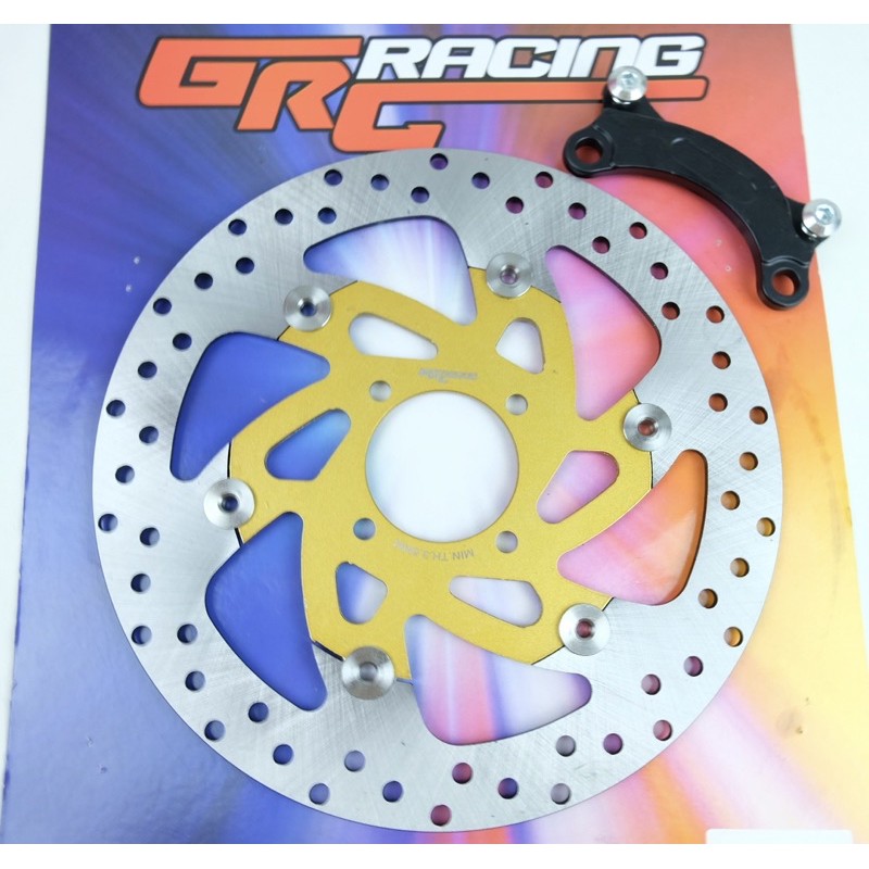 piringan cakram GRC RACING floating 267mm plus breket MX MIO SOUL BEAT MODEL 1:1 PSM YAMAHA YZ125