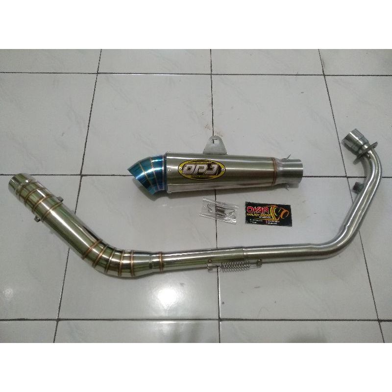 knalpot dpj ujung bluemon pnp cb 150r new,cb 150r old,cbr facelift