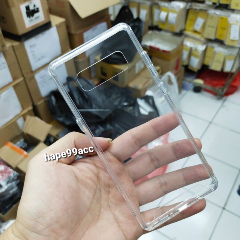 Samsung Note 8 premium clear case space Military