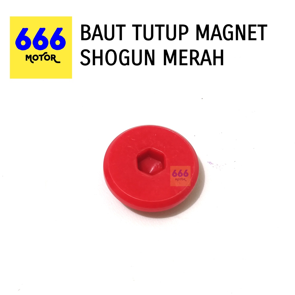 BAUT TUTUP MAGNET SHOGUN MERAH