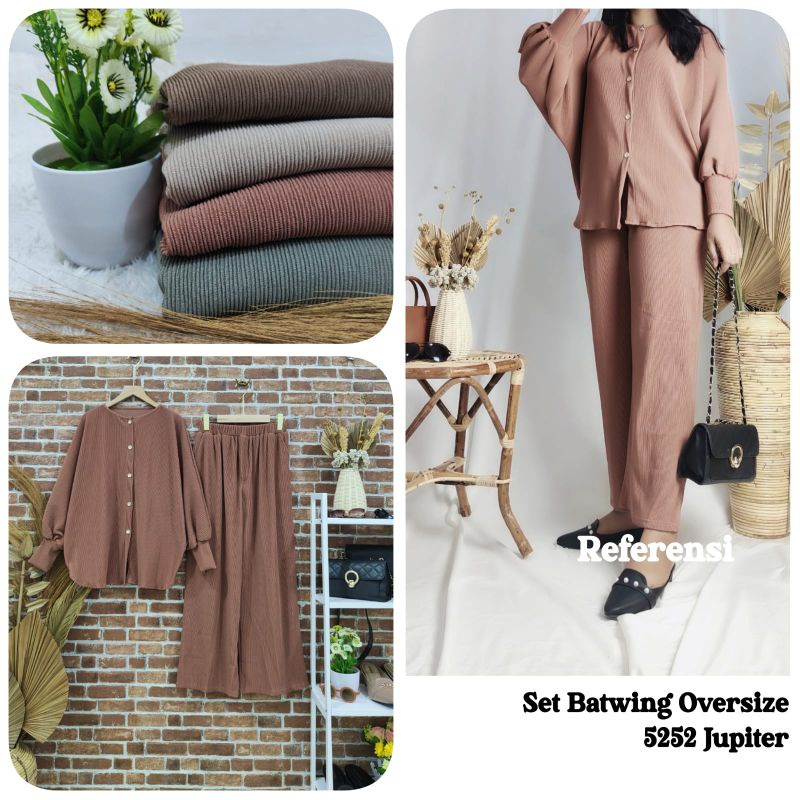 Batwing busui by clarke / setcel knit / Clarke Batwing Busui / setcel clarke / setelan celana / setc