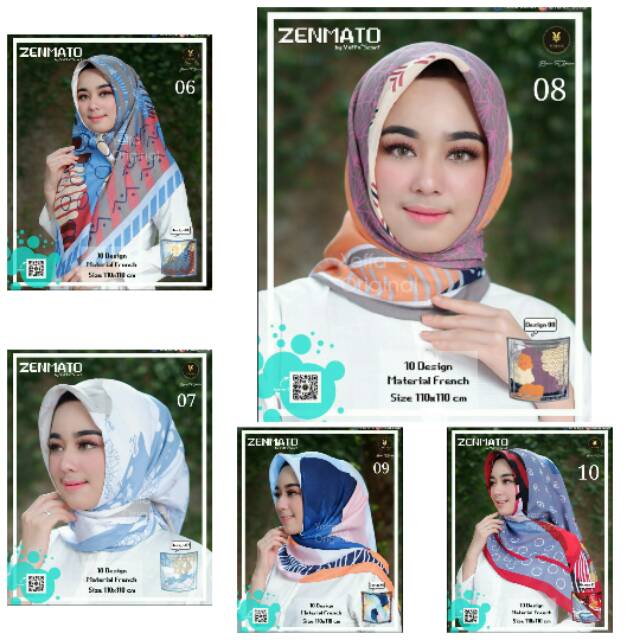 Segiempat Zenmato by yeffa scarf