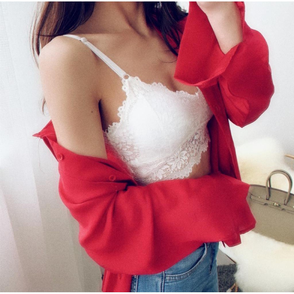 KEMBEN BRUKAT / SPORT BRA / KEMBEN MOTIF / BRA WANITA MOTIF BUNGA / BRALETTE