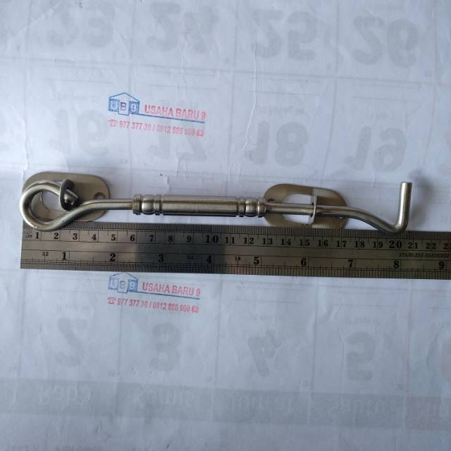 Hak Angin / Penahan Jendela Eiffel Stainless Steel