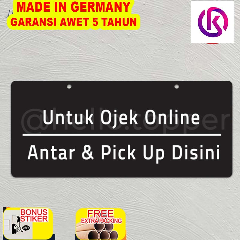 

Grosir Acrylic Signage Ojol Antar Pick Up Disini | Sign Ojol Akrilik