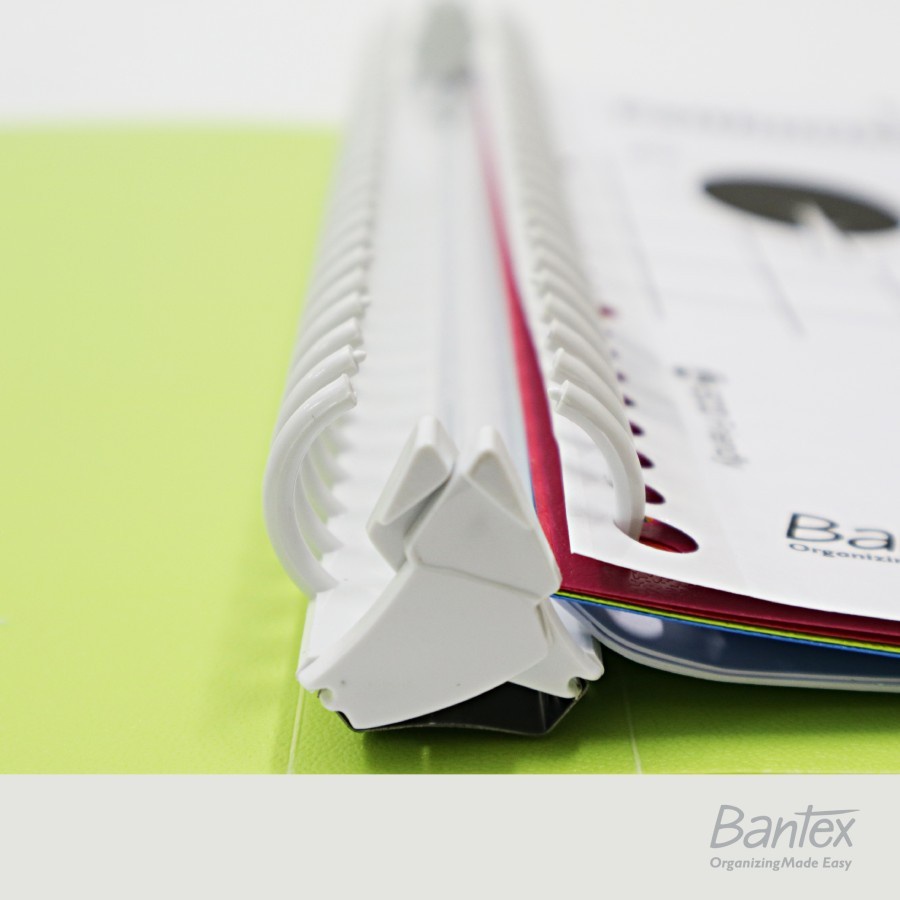 Bantex Multiring Binder Trendy B5 26 Ring 25mm Psithurism 3326 72