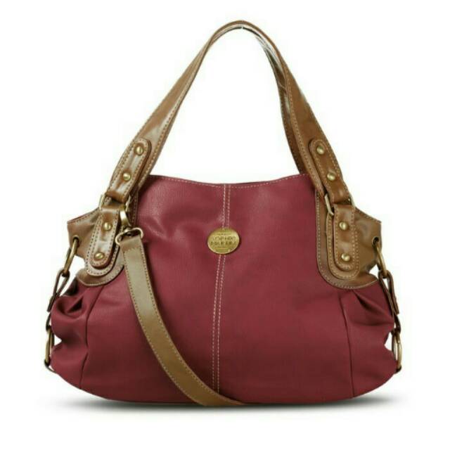 Tas wanita Cagnotte Bag MR27GL sophie martin paris merah mewah