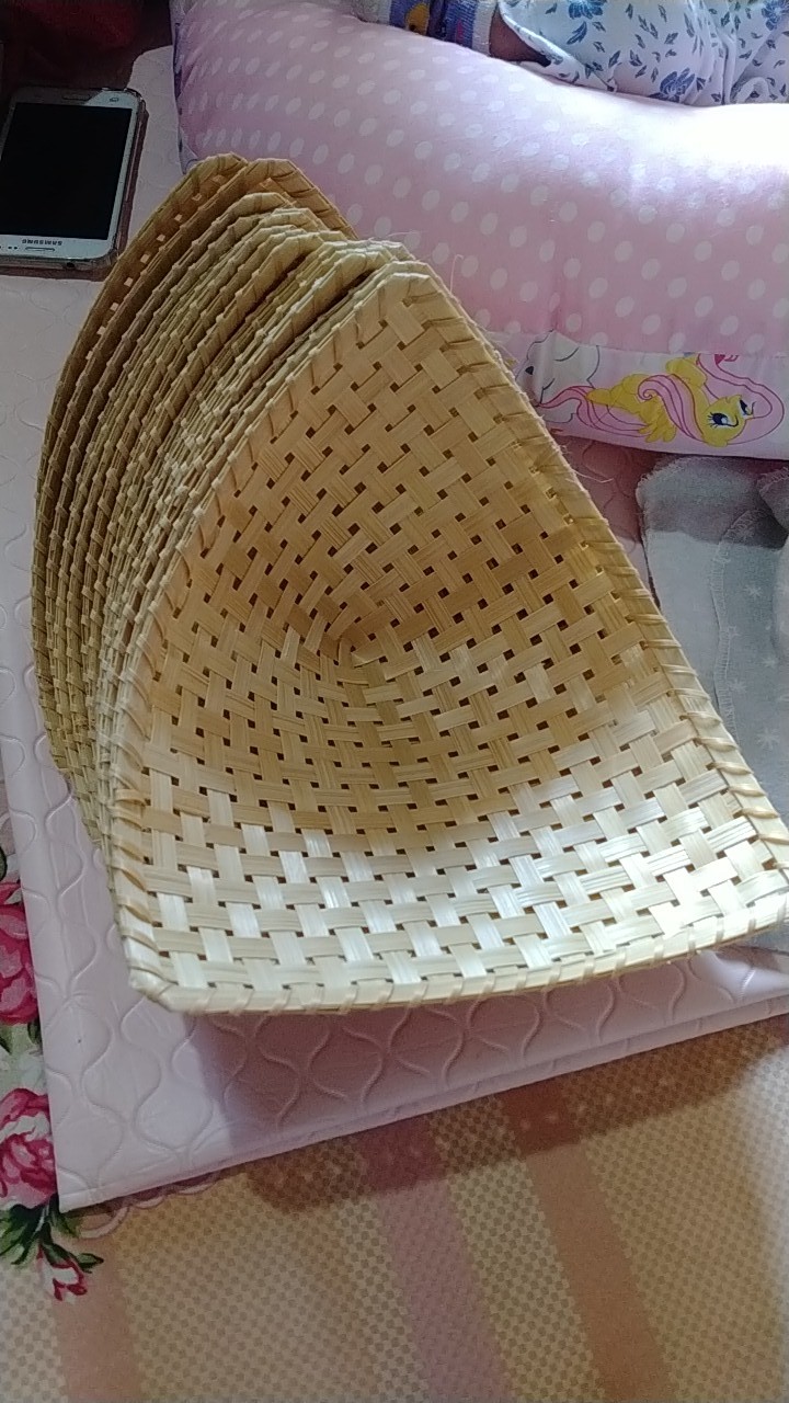 Piring Bambu Murah Anyaman Bambu Atau Piring Pincuk Murah Per Biji Murah, Berkualitas