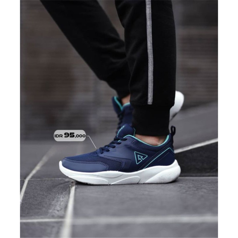 Aerostreet Cherry Navy Tosca Sepatu jogging gowes sneakers murah