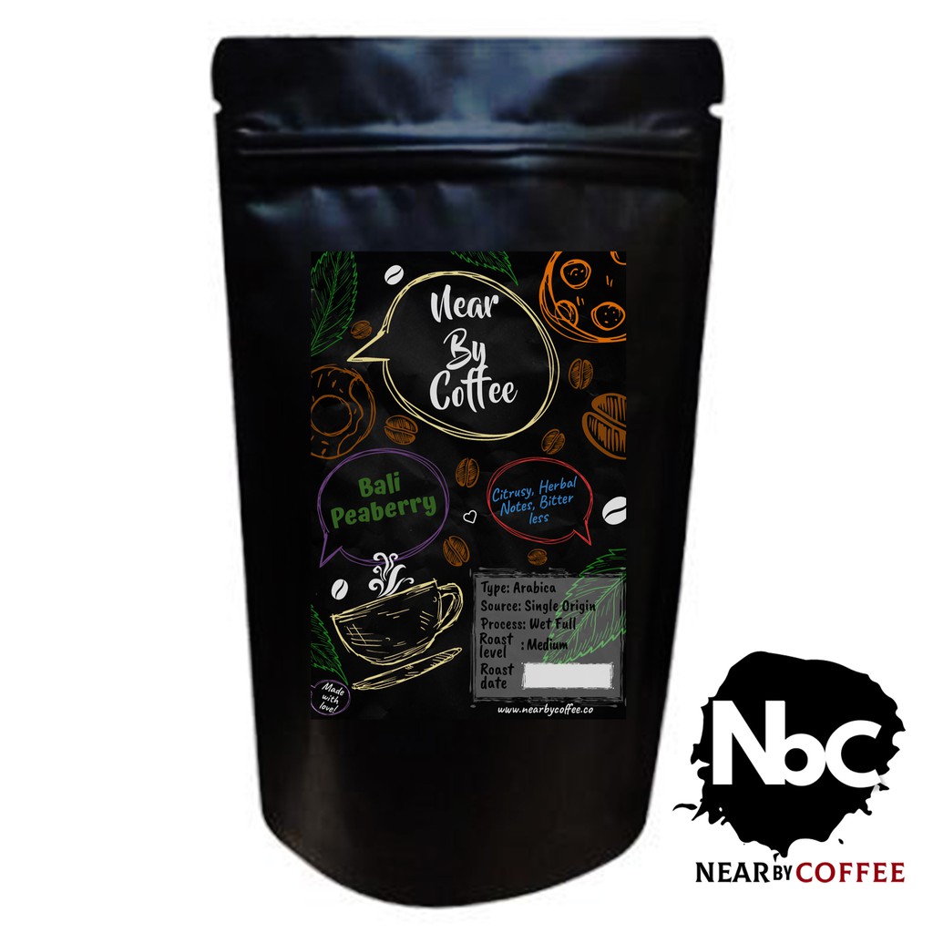 

Arabica Bali Peaberry [Near by Coffee]