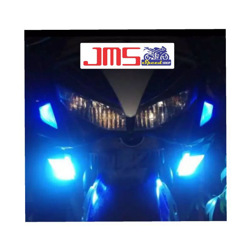 lampu bohlam sen plus senja led 9nine luminos led warna biru merah putih ice blue ungu dan sen tetap kuning universal nmax aerox beat vario scoopy genio lexi