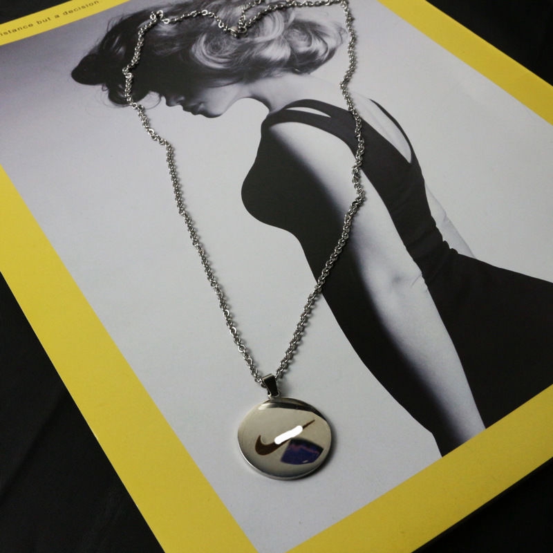 Necklace Checkmark Pendant Harajuku Style Trendy Simple Couple Hip Hop Personality