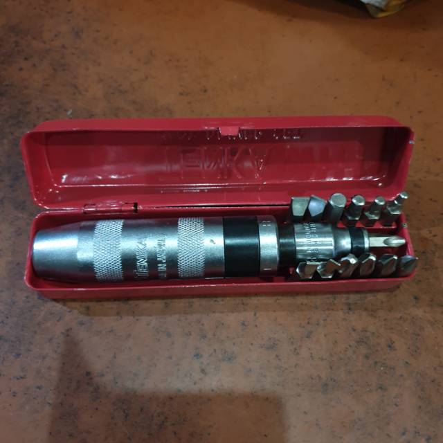 Obeng Ketok Tenka / Impact Driver Set 13 pcs