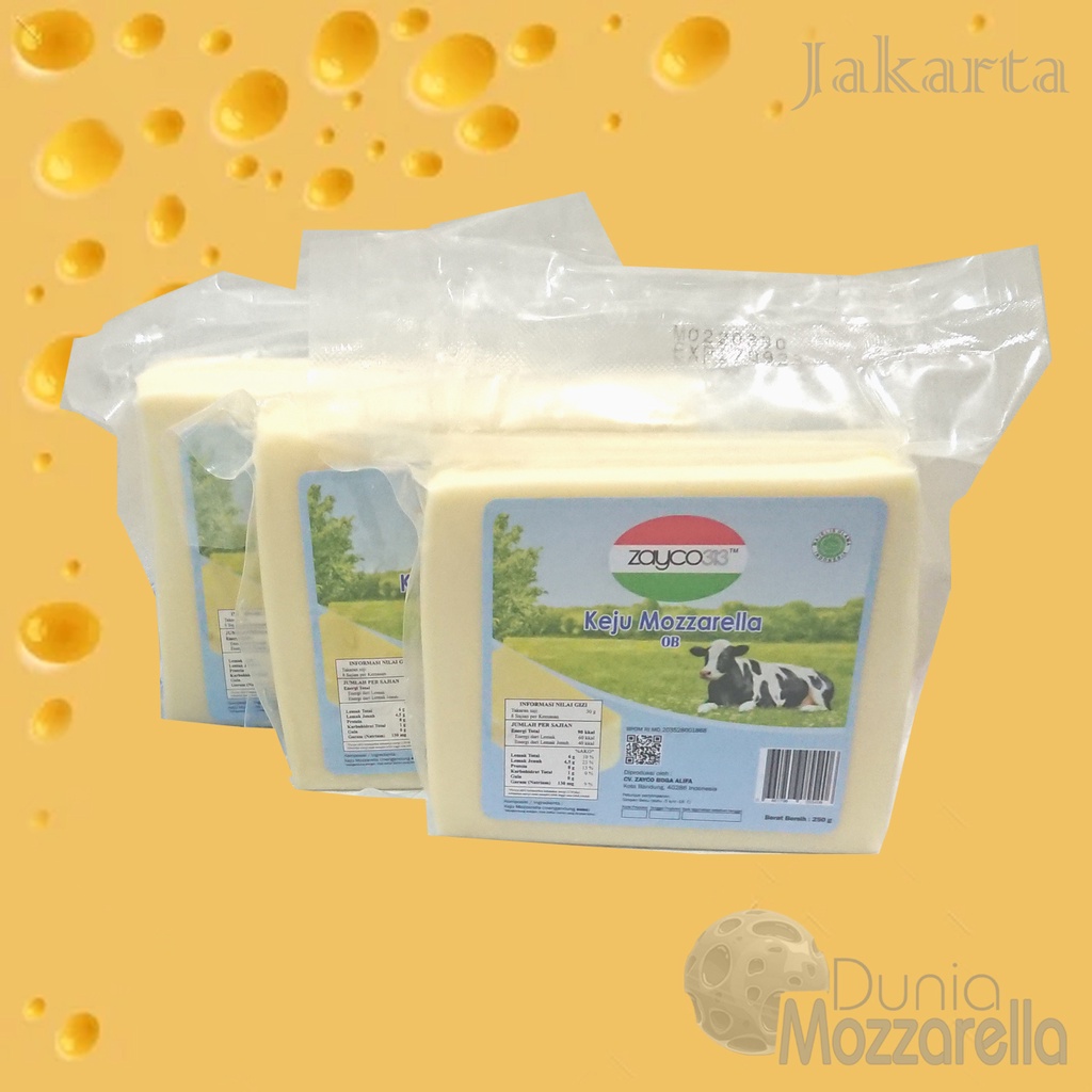 

Zayco OB Oldenburger Mozzarella Cheese 250 Gr