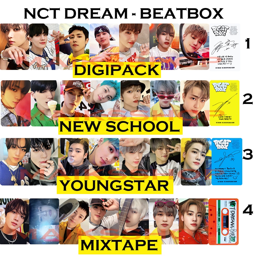 NCT Dream Beatbox Unofficial Photocard