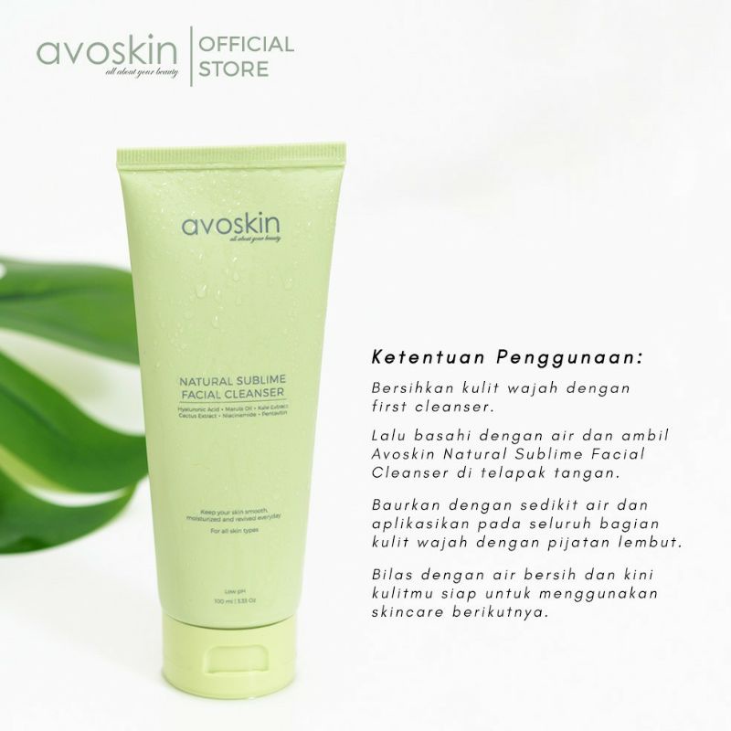 Avoskin Natural Sublime Facial Cleanser