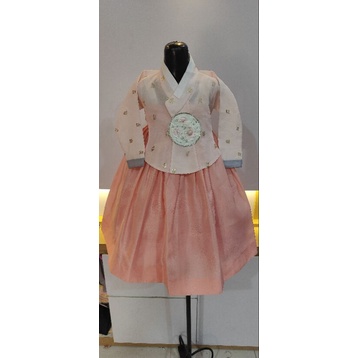hanbok anak mewah 3 4 tahun