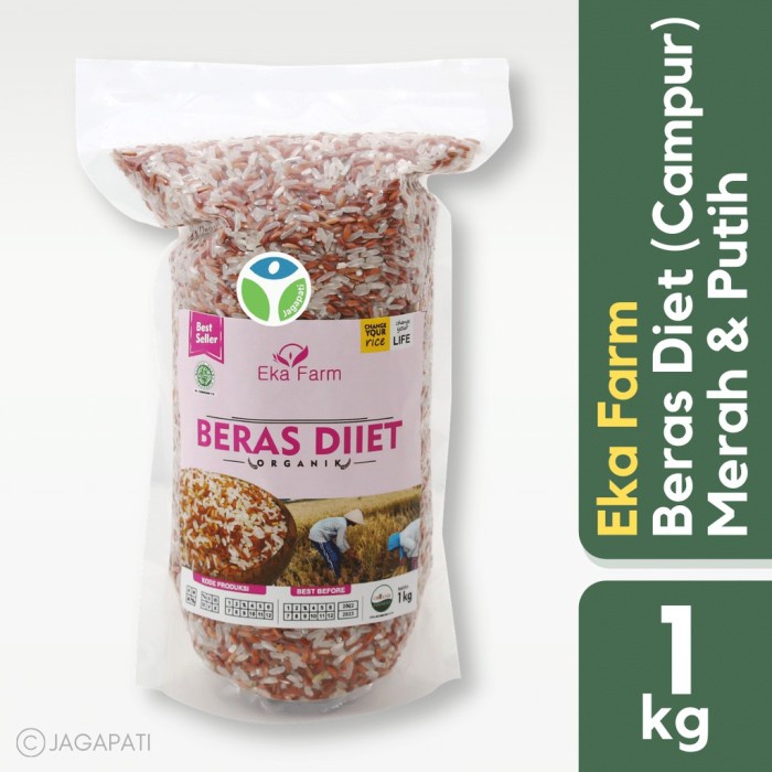 

Ds501Vs Eka Farm - Beras Diet 1Kg - Organik - Beras Merah Mix Sv012Ss