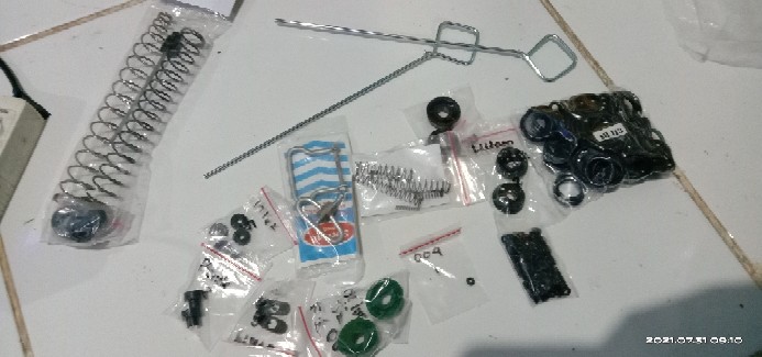 Plat L  Angin Sharp Pipa Od 25 Lubang Standart Sparepart  Angin Murah Kd As51 Sno - 0166