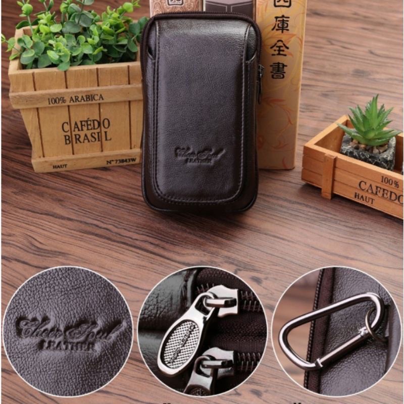 Dompet hp kulit 2378 tinggi 16cm,3 ruang, hpo, tempat hp, sarung hp