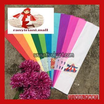 

E343Te6- Kertas Krep Lembaran Size 60X110 Cm Yuiu9O-