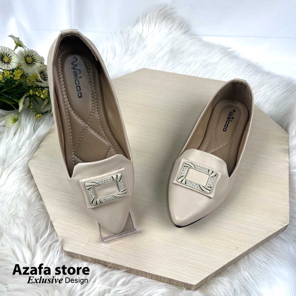 Treex Sepatu Flatshoes Wanita Untuk Formal dan Kasual Original Walcoo  by Walcoo