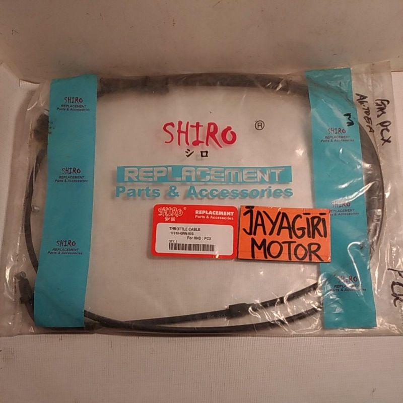 Kabel Gas PCX KWN Shiro Cabel Cable Throttle Throtle Kable Tali Kawat Serat Honda Selang Slang 125 1