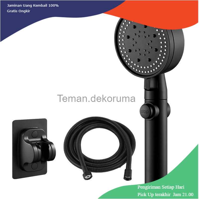 TD-DA1 SUYU Kepala Shower Mandi Minimalist with Holder &amp; Selang - K003