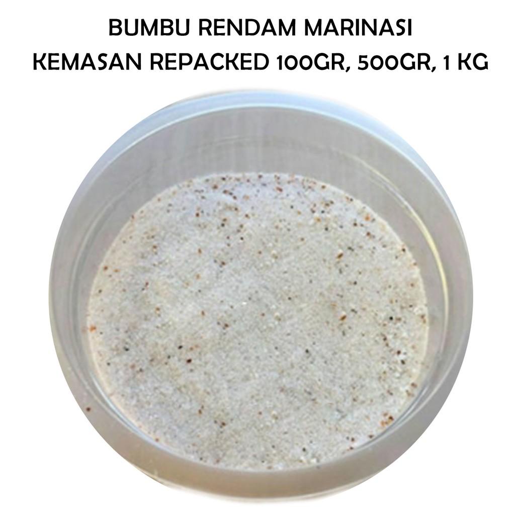 

BUMBU MARINASI 100GR - BUMBU PERENDAM RENDAM SERBAGUNA - TEPUNG HALUS AYAM IKAN CUMI TEMPE JAMUR HALAL Berkualitas