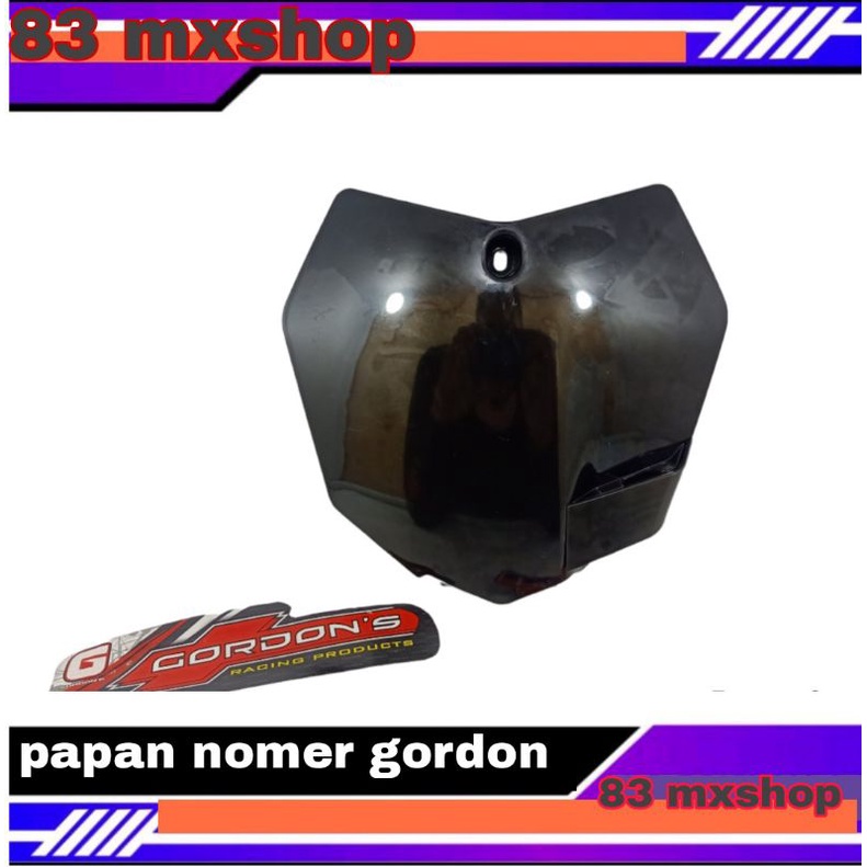 PAPAN NOMER KLX GORDON-PAPAN NOMER KTM 250 GORDON