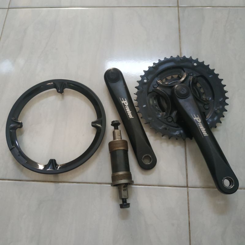 Crankset 3 speed prowheel