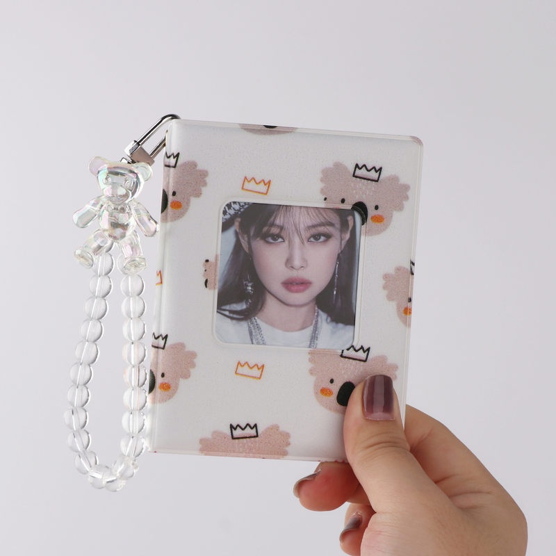 Matte Cover 3inch Album Foto 32saku Mini Card Holder Untuk Koleksi Kartu Photocard Kpop