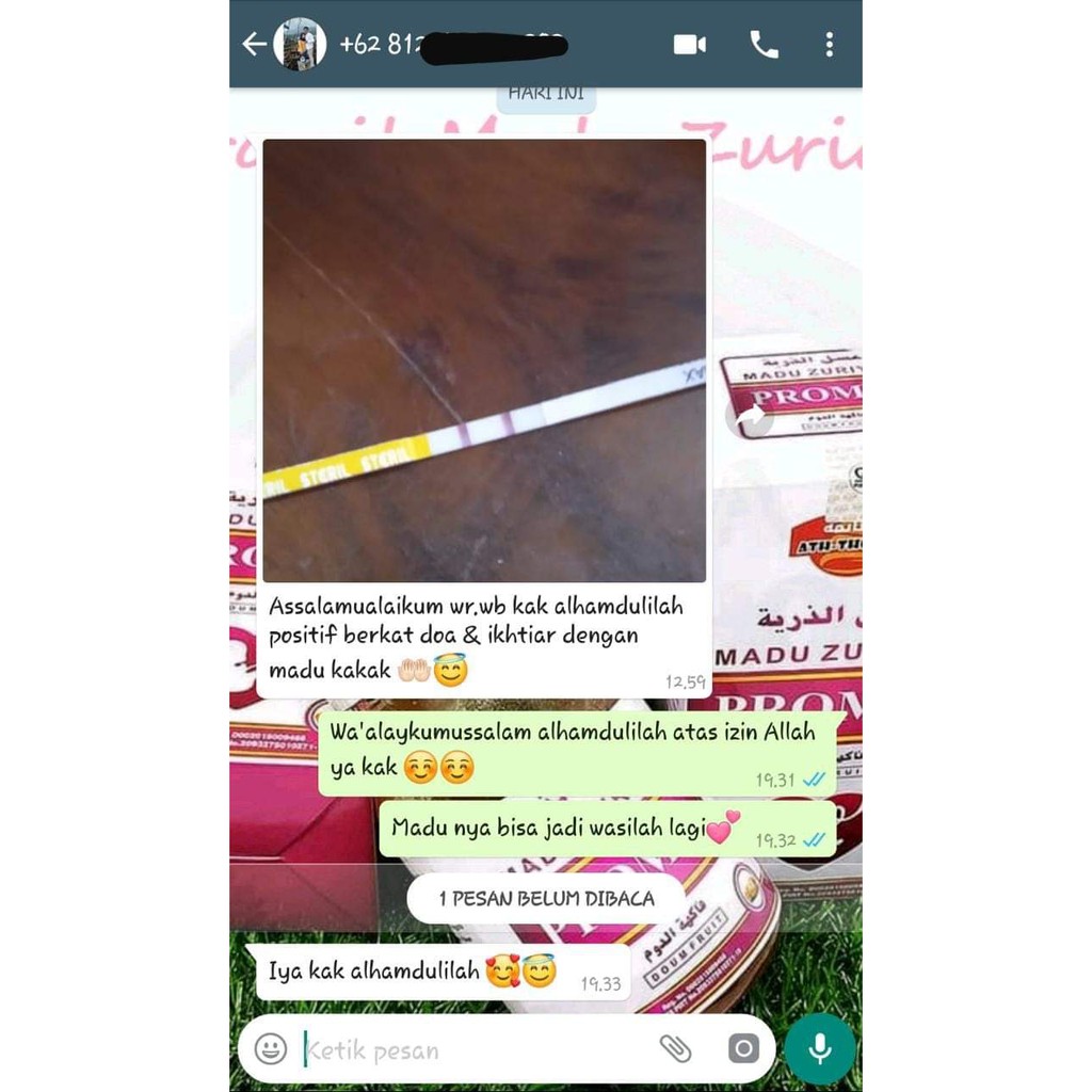 Madu Zuriyat Promil | Madu Program Hamil | Madu Zuriat 350gr Ath-Thoifah-5