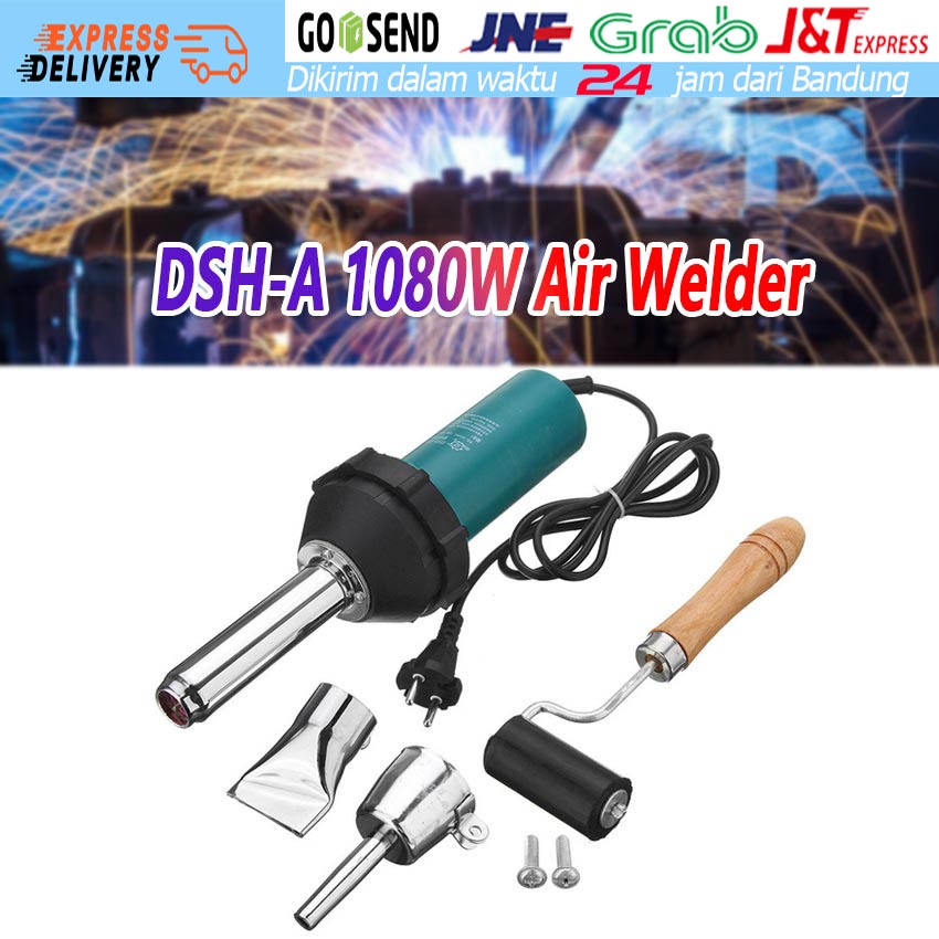 LAS/HOT AIR GUN/LAS PLASTIK/HEAT GUN/LAS TERPAL ORCHID  WELDING  KOLAM TERPAL/LAS BEMPER MOBIL MOTOR