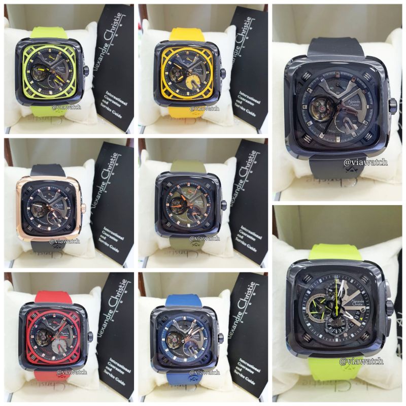 Jam Tangan Pria Alexandre Christie Ac6577 Ac 6577