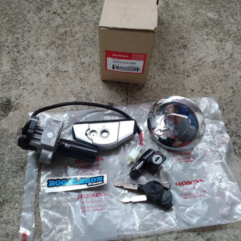 kunci kontak keysett megapro primus original ahm