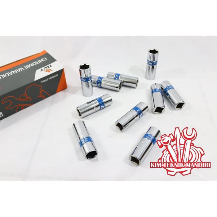 Murah IWT 1/2" DR SPARK PLUG SOCKET 16MM MATA SOCKET KUNCI BUSI 16 MM By IWT Unik