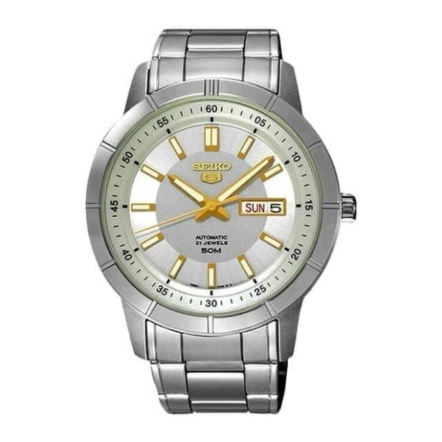 Jam Tangan Pria SEIKO 5 SNKN53 21 Jewels Automatic Watch Original SNKN53K1