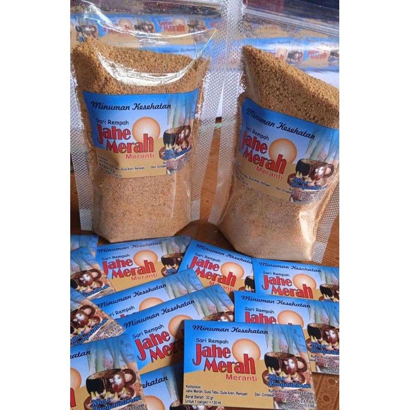 

Minuman Jahe Merah Serbuk