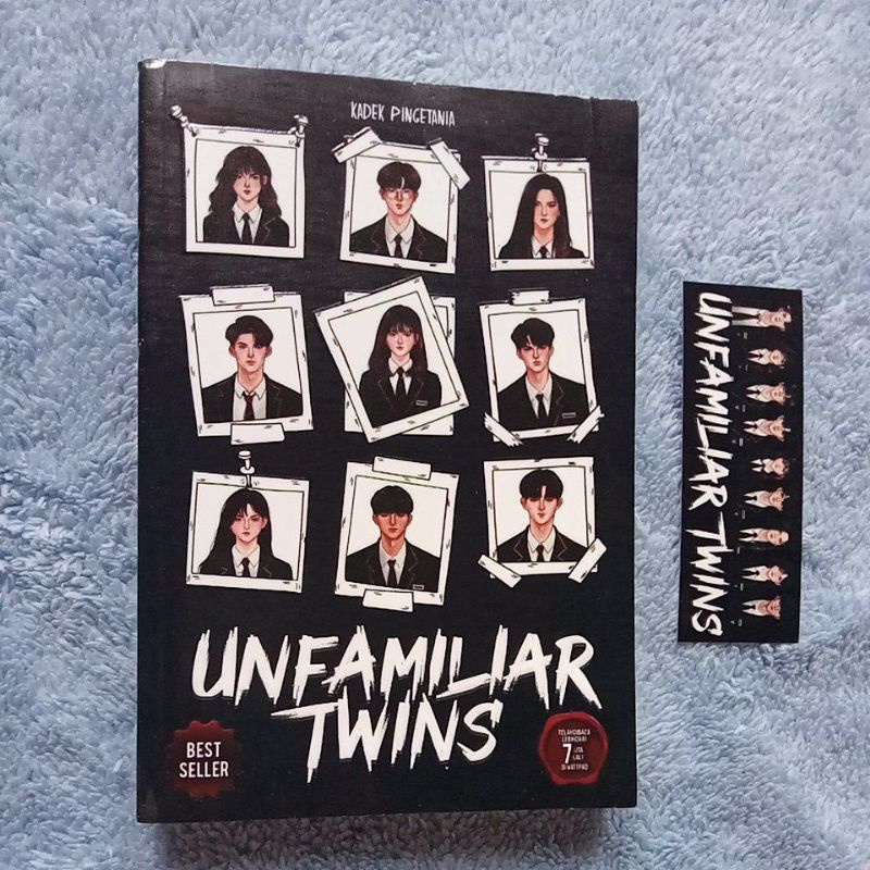 Novel preloved Unfamiliar twins Original