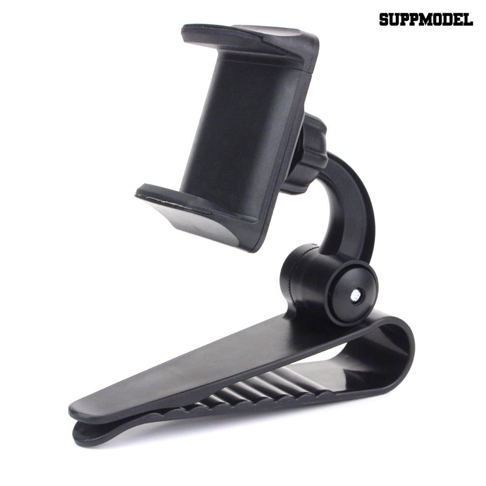 Sdl Bracket Klip Mount Sun Visor Mobil Holder Handphone Universal Rotasi 360 Derajat