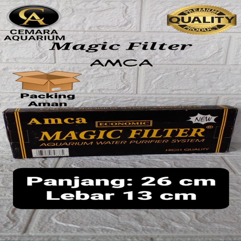 amca magic filter/ filter aquarium/ aquarium/ filter kolam ikan