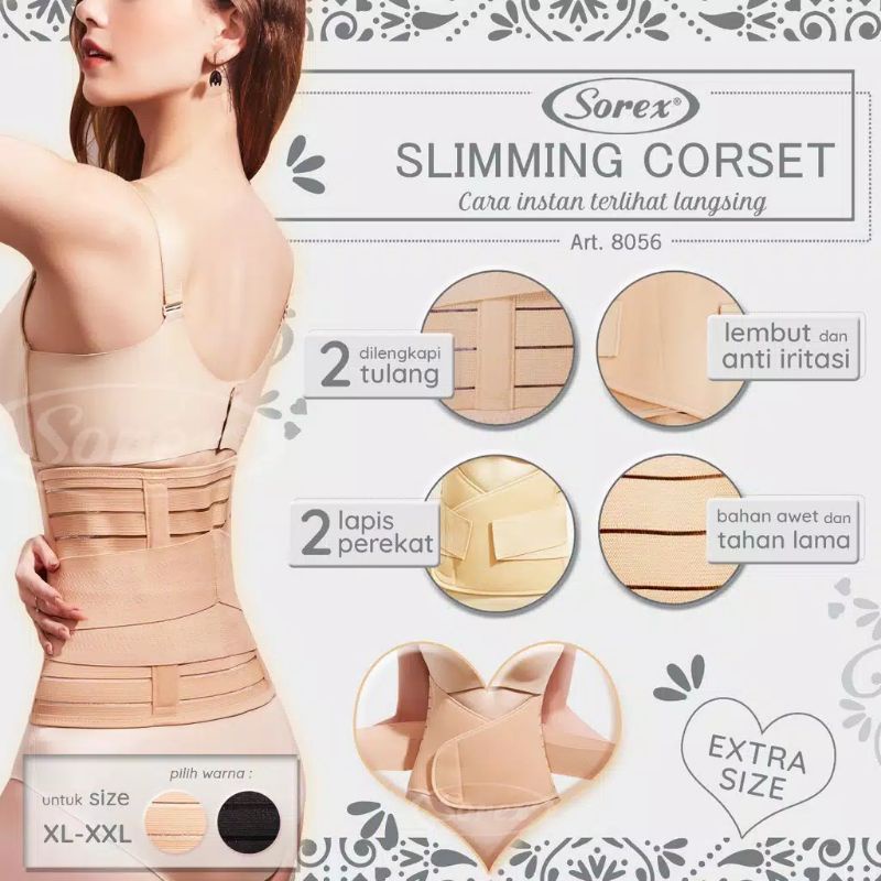 Sorex Slimming Corset Extra Size 8056