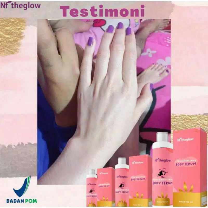 READY STOCK NFTHEGLOW FYSKIN BRIGHTENING BODY SERUM