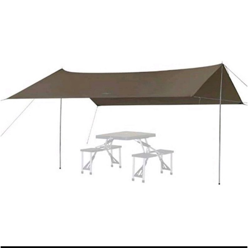 Flysheet 4x6 Tenda Camping Waterproof