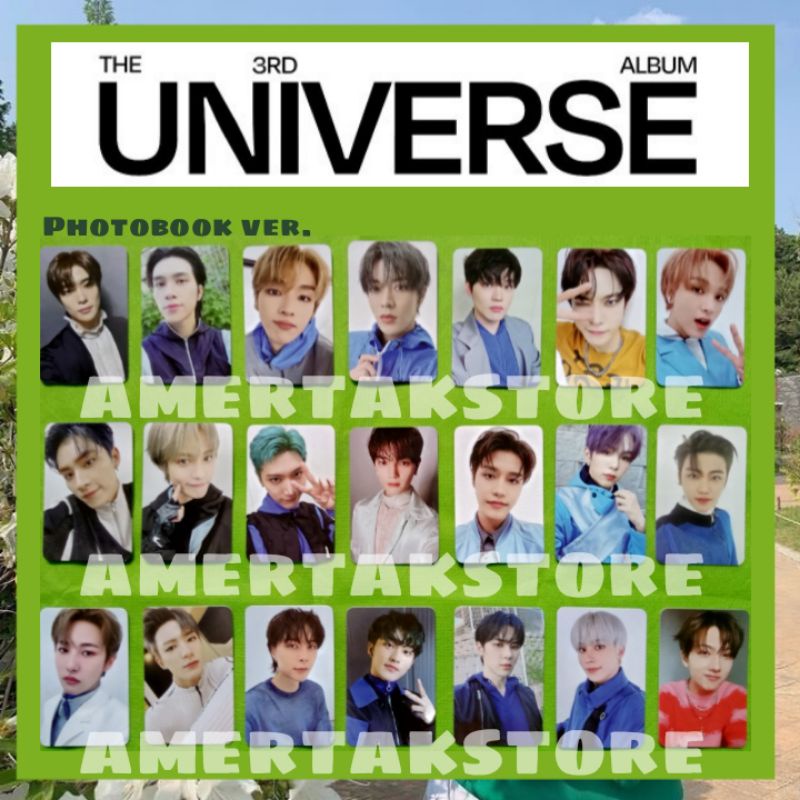NCT 2021 UNIVERSE ALBUM BEAUTIFUL PHOTOCARD PC UNOFFICIAL JEWEL CASE PHOTOBOOK NCT DREAM WAYV TAEIL 