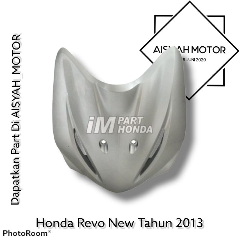 Cover Dasi Tameng Honda Revo Absolute New Warna Silver Tahun 2011-2013