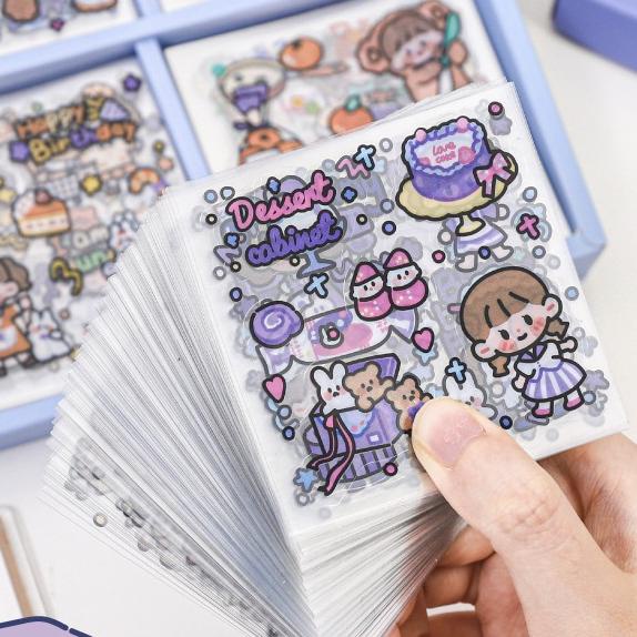 

Pasti Promo Stiker Kotak Sticker Box isi 100 Lembar Momogift