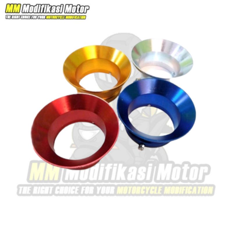 Corong Karbu PE 24 PE 26 PE 28 Pendek Velocity Filter MM 4 Variasi Warna